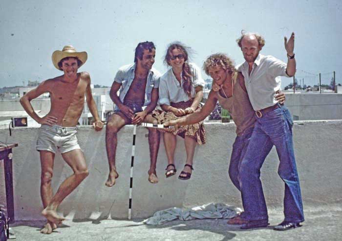 Carthage: with Patrice Panella and colleagues at the American dig house