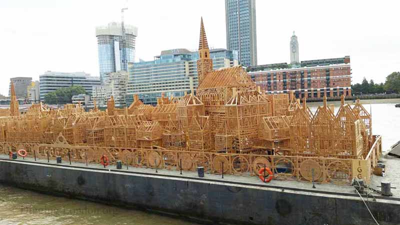 Great Fire 350 London’s Burning (Great Fire 350): St Pauls Cathedral (yet to be enveloped in flames)