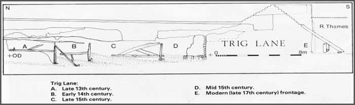 All in a Day’s Artwork:  Chrissie’s now iconic waterfront section drawing