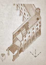 Recreation of the unique and remarkable civic market building designed by John Croxtone