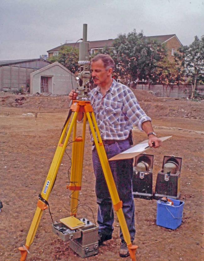 Bill McCann at Low Hall in 1997