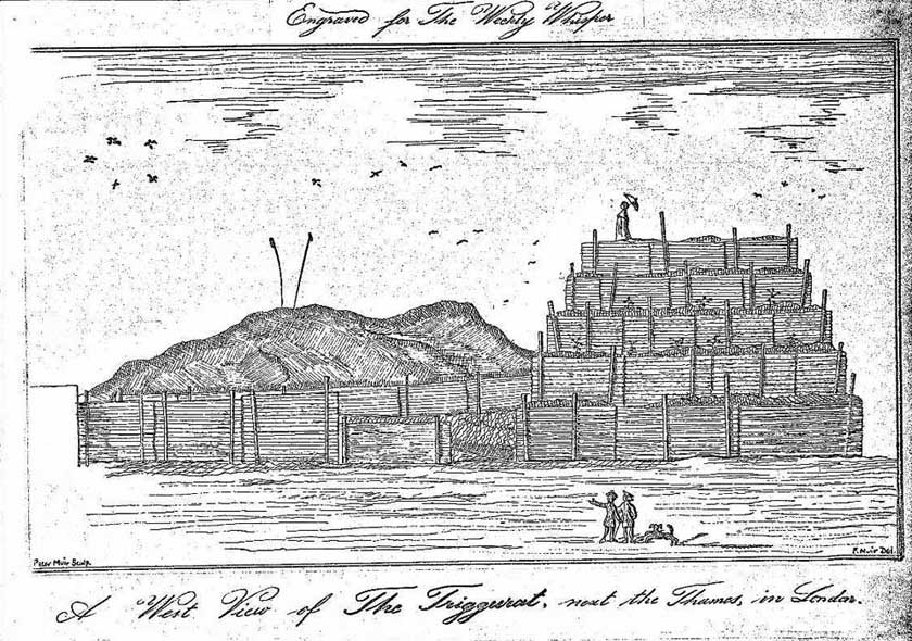 The Triggurat etching print