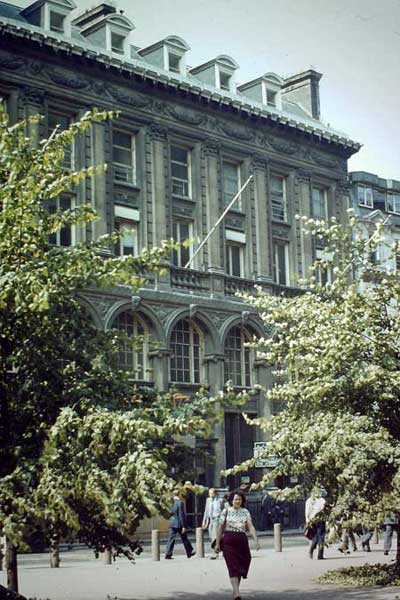 The exterior of the former Royal Bank of Scotland London office in Bishopsgate – built in 1877.
