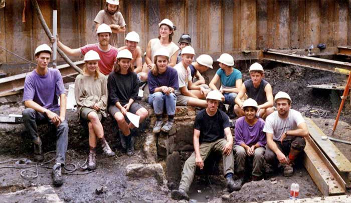 Back Ryszard Bartkowiak Left to right: , Dave Lawrence, Richard Greatorex,  Neil Green, Middle: Daniel Bone, Al Telfer, Becky?, Stefania Bavastro, Ian Marsden, Dave Wicks, Mark Dymond, ?. Front: Doug Hart, Shahina Farid, Damian (Daisy) DeRosa.