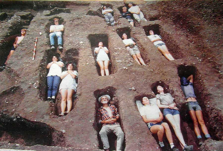 Merton Priory group phot