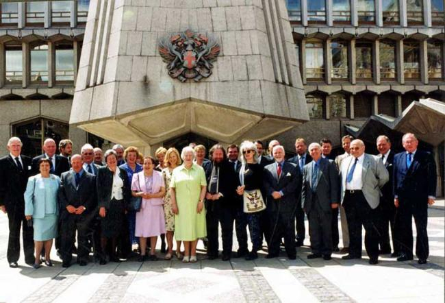 Corporation of London 25 years employment special lunch