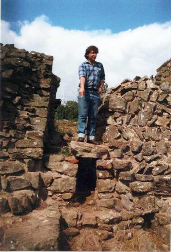  'Found it!' Having traced the lost basilica to a field near Caerwent, Gary Brown raises the alarm