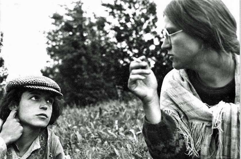 The author with Mari Marstein